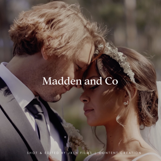 Madden and Co | Sydney Videographer & Content Creator | Jxsn Films